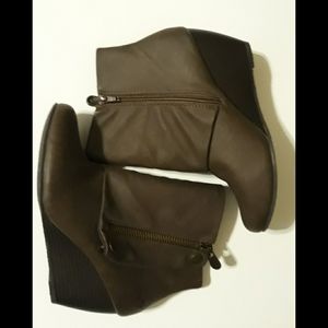 Wedge Booties
